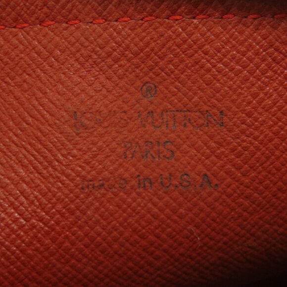 LOUIS VUITTON Brown Damier Canvas Papillon 26 Bag - Picture 6 of 11